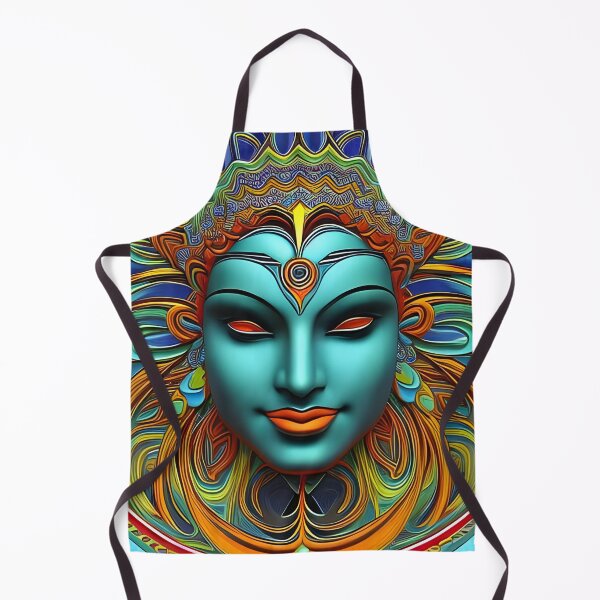 Item preview, New World Gods (25) - Mesoamerican Inspired Psychedelic Art designed and sold by TheThirdEye.