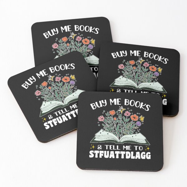 Item preview, Buy Me Books And Tell Me To STFUATTDLAGG designed and sold by UranusStickers.
