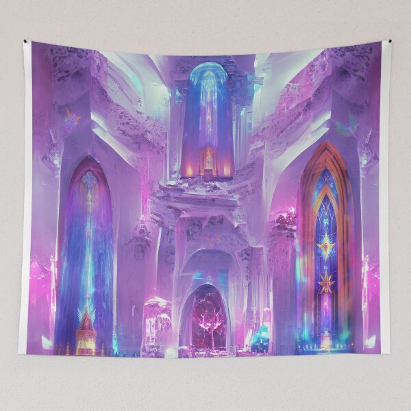 Item preview, angels, temple, frescoes, alcove, architecture, archesear designed and sold by Maria Mihailova.