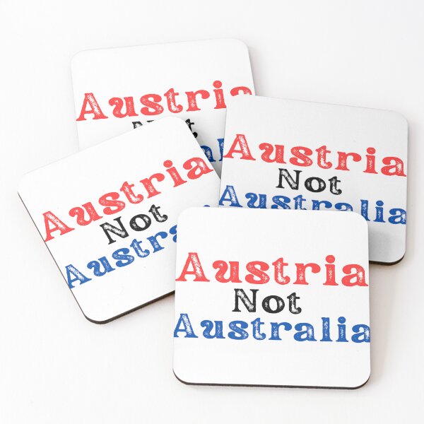 Item preview, Austria Not Australia  designed and sold by PostersPoste.