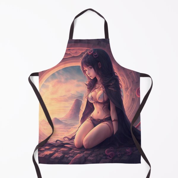 Item preview, Japanese girl in a surreal octopus world illustration designed and sold by RK - Shop.