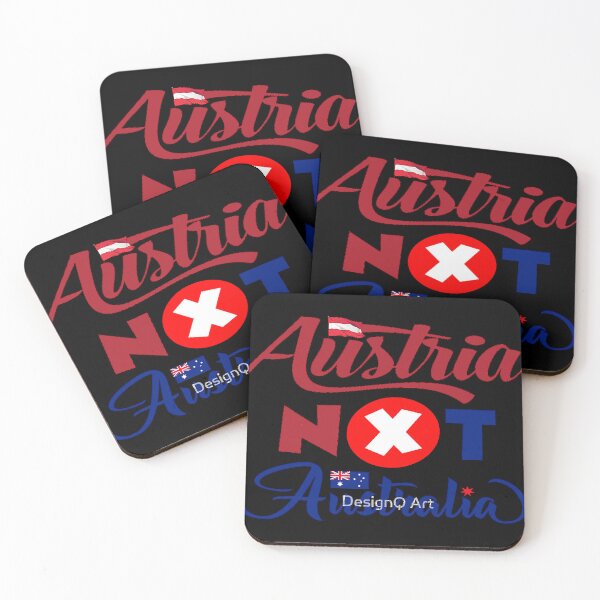 Item preview, Austria Not Australia  designed and sold by PostersPoste.