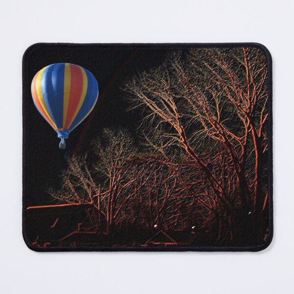 Item preview, Balloon Over Highlighted Trees designed and sold by klhmmh.