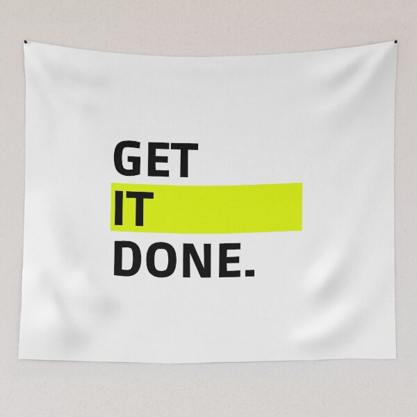 Item preview, Get it done Basic quote aesthetic designed and sold by dmentes.