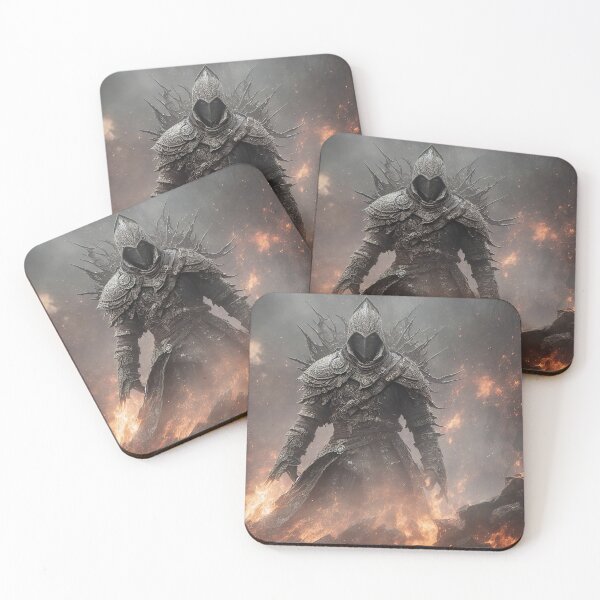 Item preview, Armored warrior walking through fire designed and sold by RK - Shop.