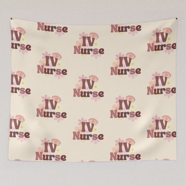 Item preview, IV Nurses | IV Nursing | Floral Design | Nursing Specialty designed and sold by DesignsRN.