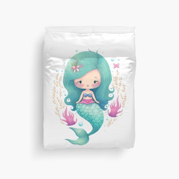 Item preview, Kawaii mermaid girl designed and sold by butterflykissss.