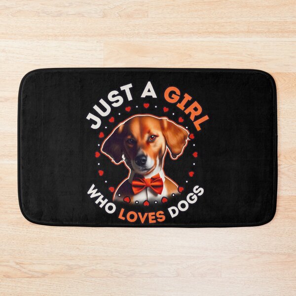Item preview, Just a girl who love dogs designed and sold by AW2 Designs.