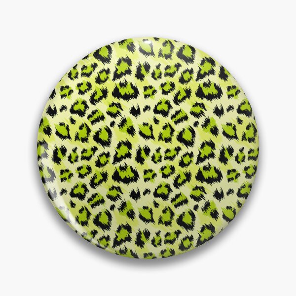 Item preview, Bright Neon Green Leopard Animal Print designed and sold by PrintAngels.