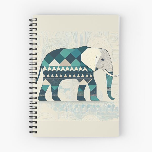 Item preview, elephant pattern design designed and sold by QuikiPatterns.