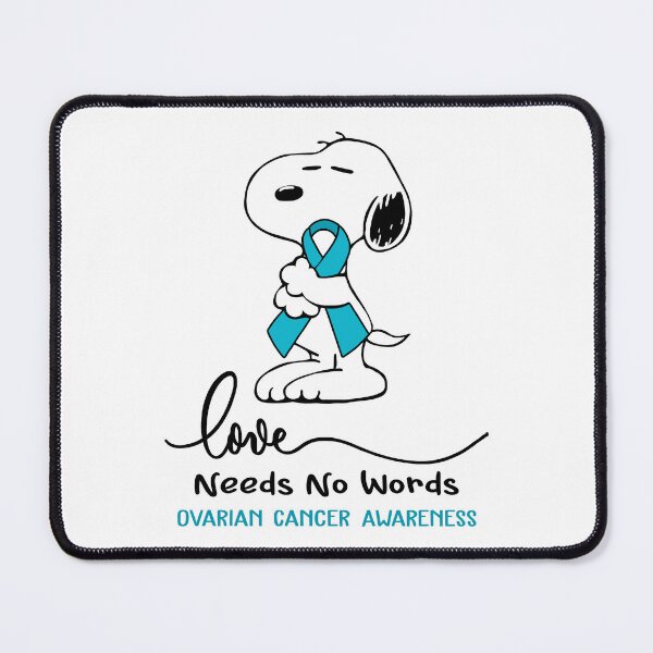 Item preview, Ovarian Cancer Awareness - LOVE NEEDS NO WORDS designed and sold by Elise-Chapman.