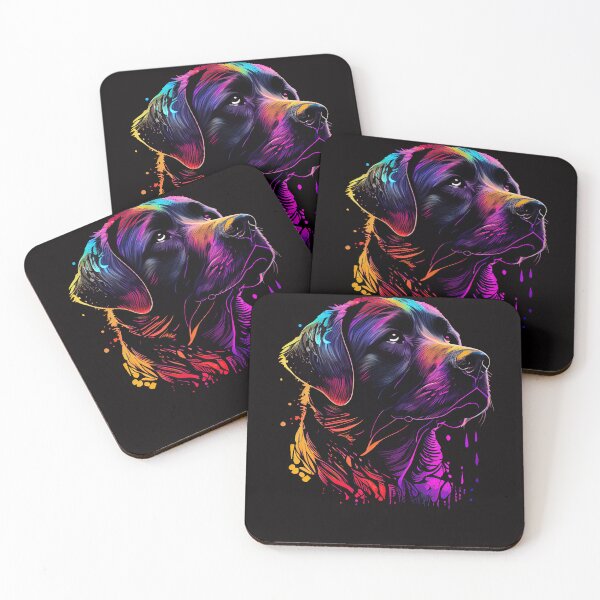 Item preview, Labrador Retriever Chocolate Lab Pop Art Design Colorful Labrador Lover Design designed and sold by adsman68.