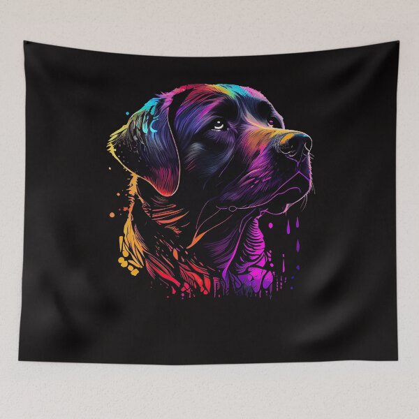 Item preview, Labrador Retriever Chocolate Lab Pop Art Design Colorful Labrador Lover Design designed and sold by adsman68.