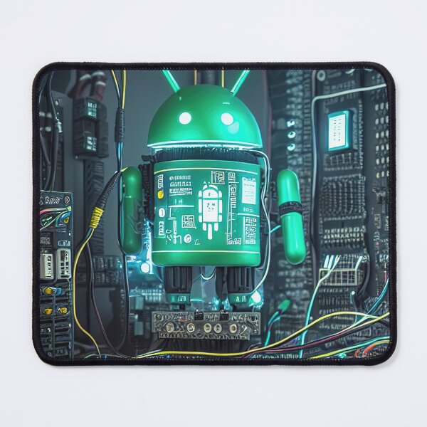 Item preview, Powered by android geek circuitry and wires designed and sold by RK - Shop.