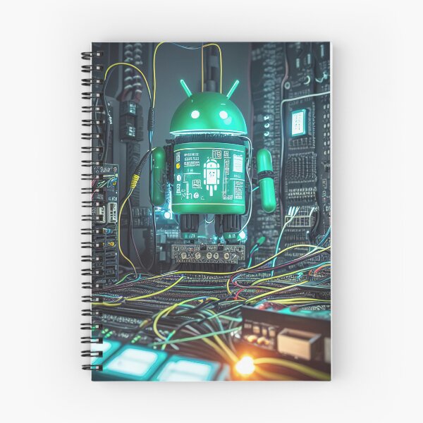 Item preview, Powered by android geek circuitry and wires designed and sold by RK - Shop.