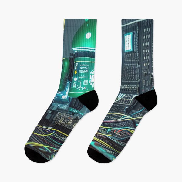Item preview, Powered by android geek circuitry and wires designed and sold by RK - Shop.