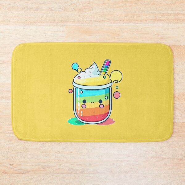 Item preview, Kawaii Rainbow Color Ice Cream Cosmic Wonder Dessert Food Drink designed and sold by ultra-cute.