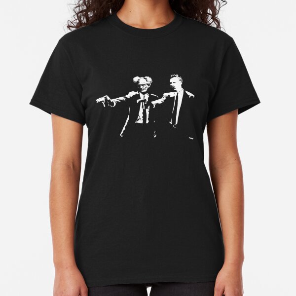 Schopenhauer and Nietzsche - Fun Philosophy Shirt Classic T-Shirt