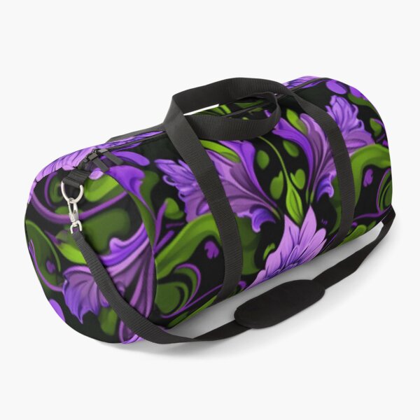 Item preview, Ornate Green Sapphire and Amethyst Floral Design Pattern designed and sold by Healio2.