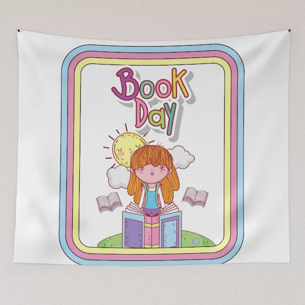 Item preview, World book day cartoon girl  designed and sold by ardianSZ-studio.