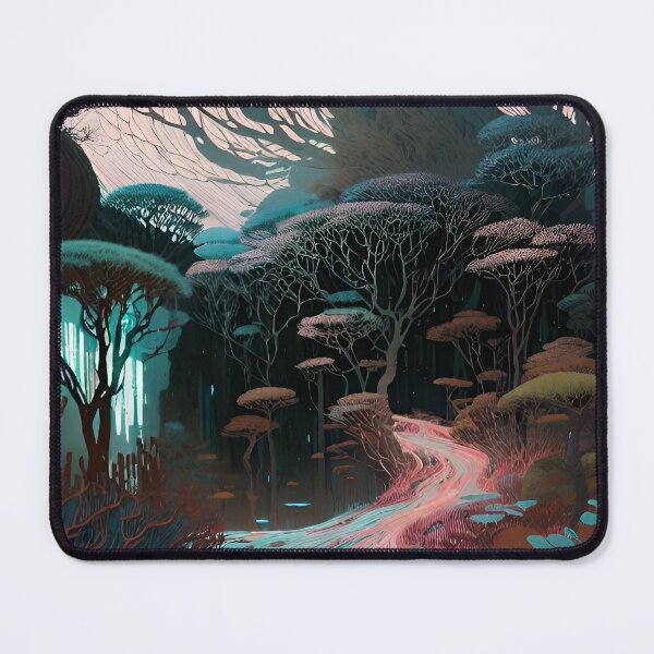 Item preview, Trippy Landscape Digital Artwork designed and sold by Esotericnhka.
