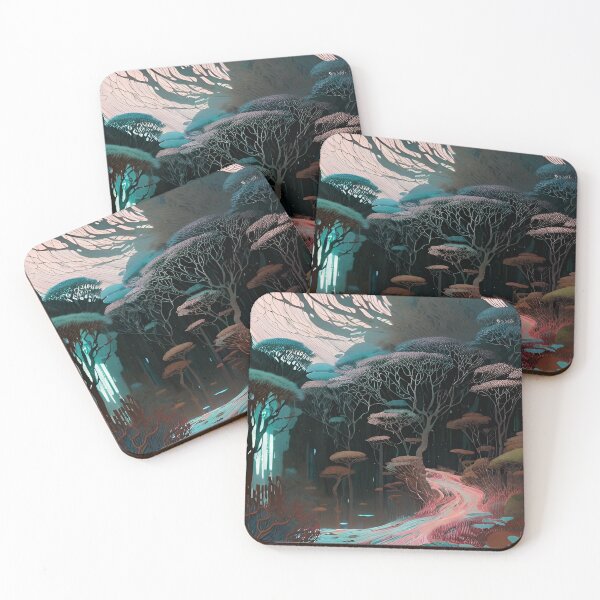 Item preview, Trippy Landscape Digital Artwork designed and sold by Esotericnhka.