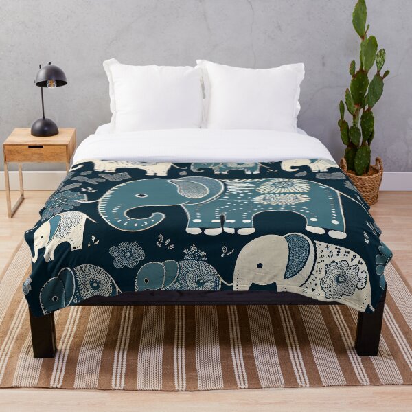 Artikelvorschau, elephant pattern design entworfen und verkauft von QuikiPatterns.