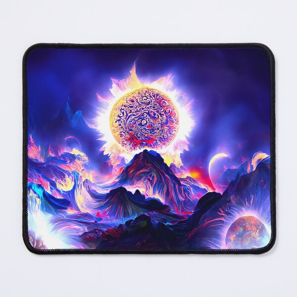 Item preview, Glowing Blue Sun designed and sold by SAINTsSMOKE.