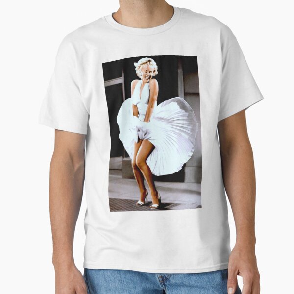 Vista previa del artículo con la obra «MARILYN MONROE: Escena de su falda volando», diseñado y vendido por posterbobs.