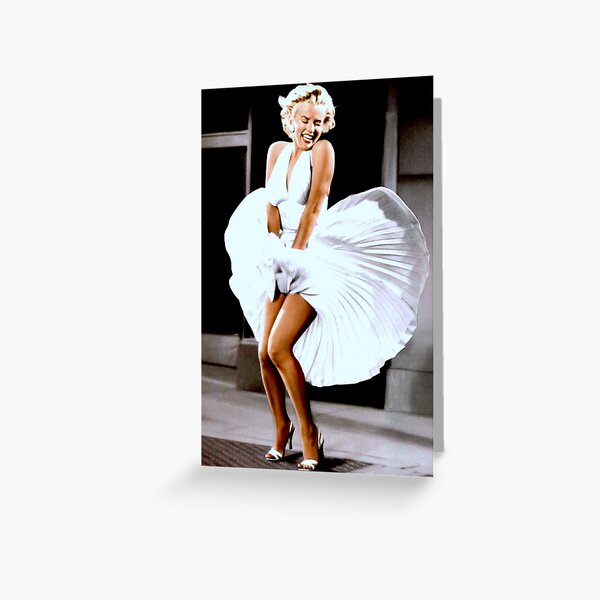 Item preview, MARILYN MONROE: Scene of her Skirt Blowing Up Print designed and sold by posterbobs.