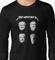 Metaphysica - Fun Metal Philosophy Shirt Langarmshirt
