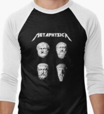 Metaphysica - Fun Metal Philosophy Shirt Men's Baseball ¾ T-Shirt