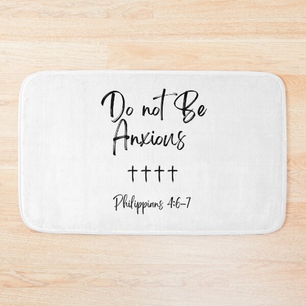 Item preview, Dont be Anxious Philippians Bible Verse Philippians V17 designed and sold by Family Journey with God.