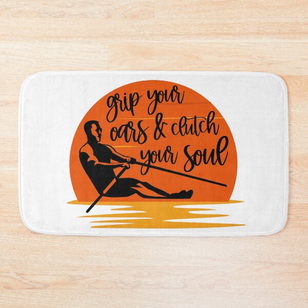Item preview, Rowing Quote Sticker designed and sold by QuipSally.
