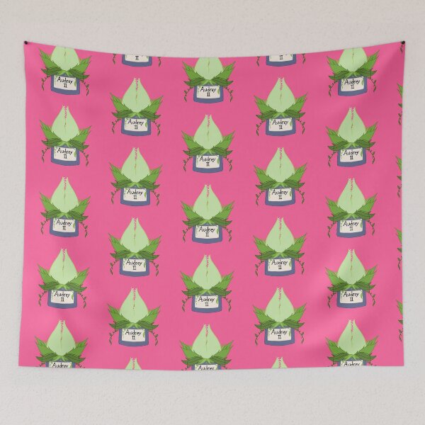 Item preview, Audrey Two ( Pink Background) designed and sold by BadgertheBagel.