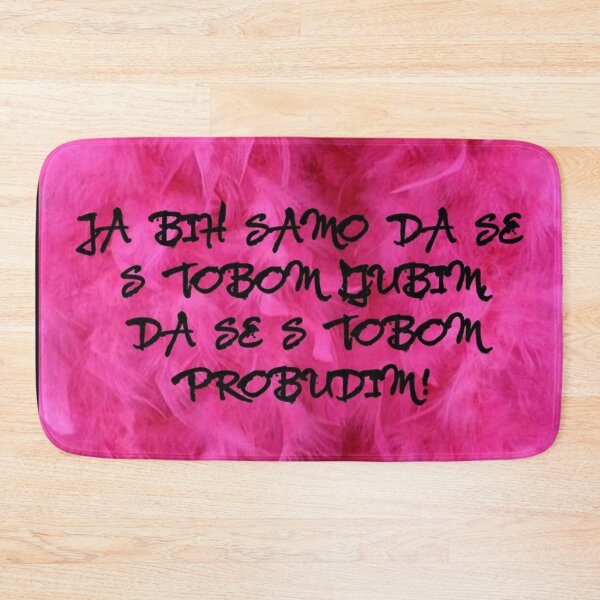 Item preview, Lyrics - Ja bih samo da se s tobom ljubim da se s tobom probudim (Samo vrag i Bog zna) designed and sold by Marija Barisic.