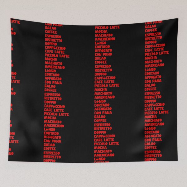 Item preview, COFFEE & ESPRESSO LIST designed and sold by DMcK Designs.