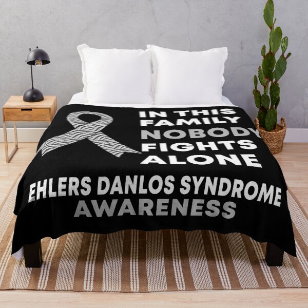 Item preview, In This Family Nobody Fights Alone Ehlers Danlos Syndrome EDS Awareness designed and sold by Color-Sparkle.
