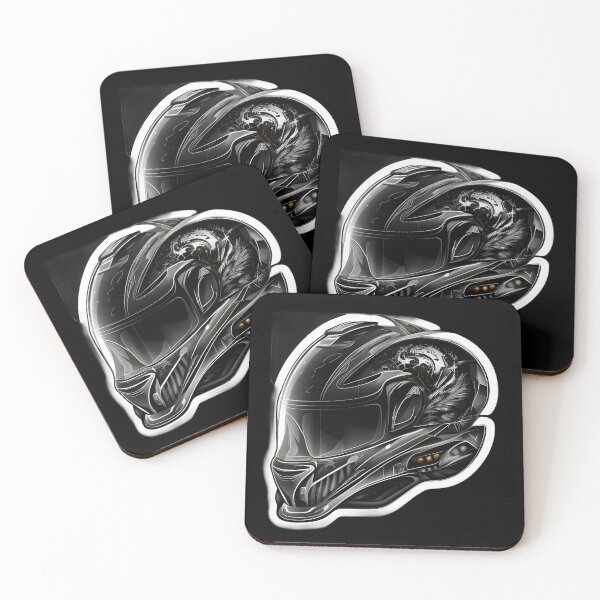 Item preview, Super Bike Aggressive Looking Helmet designed and sold by beluxe.