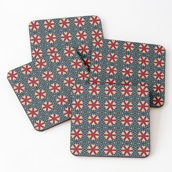 Item preview, The Stars and Stripes USA Kaleidoscope Pattern 28 designed and sold by Swabcraft.