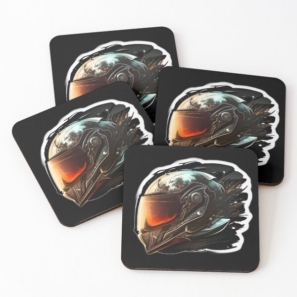 Item preview, Super Bike Aggressive Looking Helmet designed and sold by beluxe.