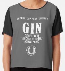 Gin The Eradication of Sadness Chiffon Top