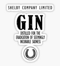 Gin The Eradication of Sadness Sticker