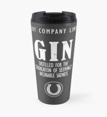 Gin The Eradication of Sadness Travel Mug