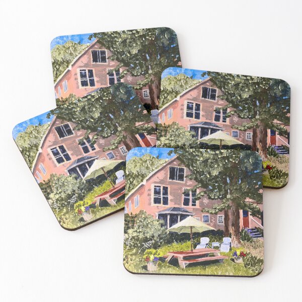 Item preview, Old House with Picnic table in Brattleboro, Vermont designed and sold by Phoebe S. Wagner.