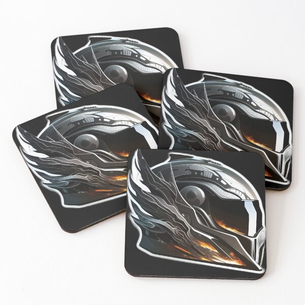 Item preview, Super Bike Aggressive Looking Helmet designed and sold by beluxe.