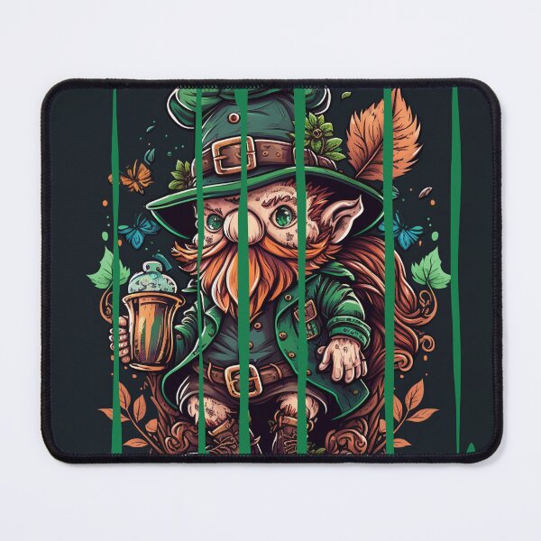 Item preview, Leprechaun Illustration designed and sold by vladocar.
