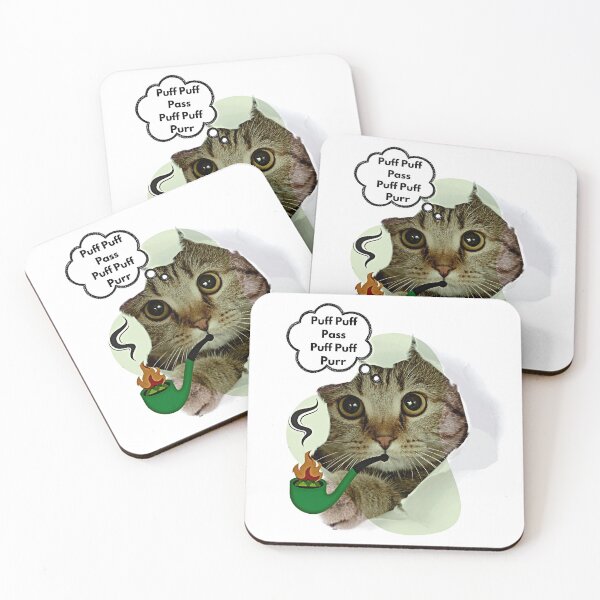 Item preview, Puff Puff Pass Puff Puff Purr designed and sold by Earth Nature Creations.