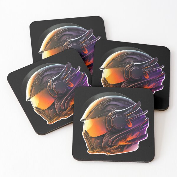 Item preview, Super Bike Aggressive Looking Helmet designed and sold by beluxe.