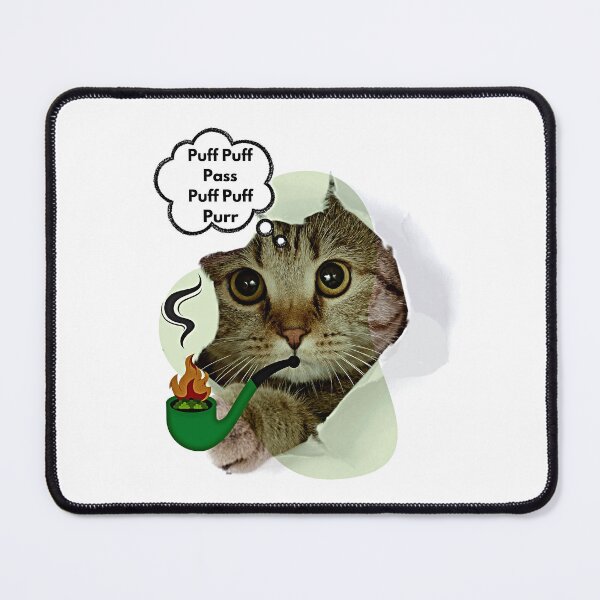 Item preview, Puff Puff Pass Puff Puff Purr designed and sold by Earth Nature Creations.